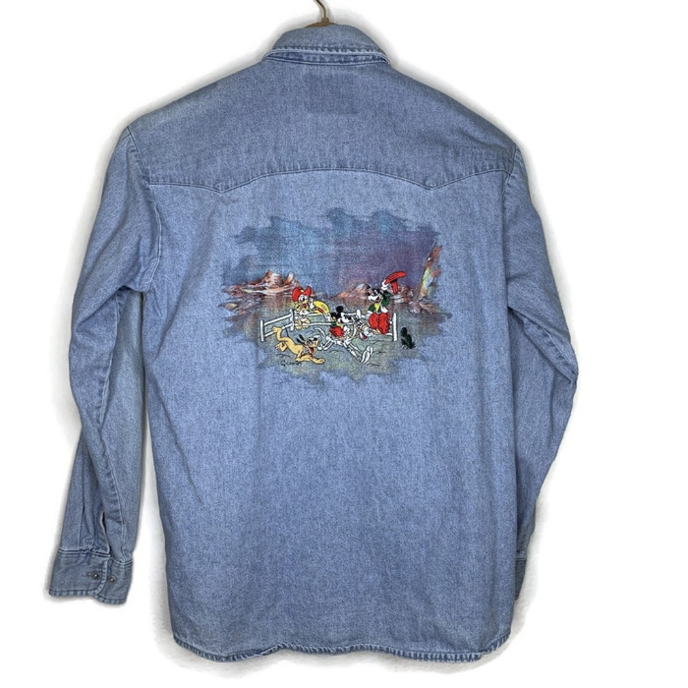 Disney Mickey and Co. Women's Western Rodeo Shirt